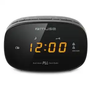 Muse - Radio Reloj Muse M-150 CR Negro.