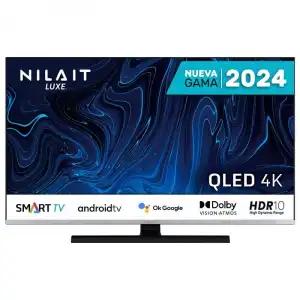 Nilait Luxe NI-50UB8002S 50" QLED UltraHD 4K HDR10 MEMC SUBWOOFER Smart TV