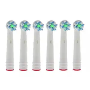 Scanpart - Cabezal De Recambio Cross Clean Compatible Oral-B 6 Unidades