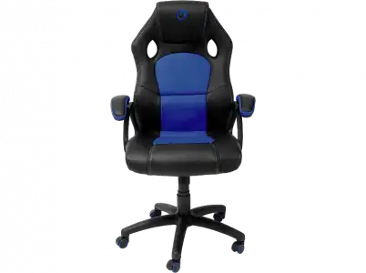 Silla gaming - Nacon CH-310, Ergonómico, Altura regulable, Máximo 110 kg, 5 ruedas, Azul