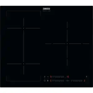 Zanussi ZIFN633K Placa de Inducción 3 Zonas Negra