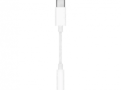 APPLE Cable adaptador USB-C a 3.5 mm Jack Adapter, Blanco