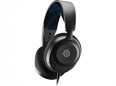 Auriculares gaming - STEELSERIES Arctis Nova 1P, Con cable, Negro