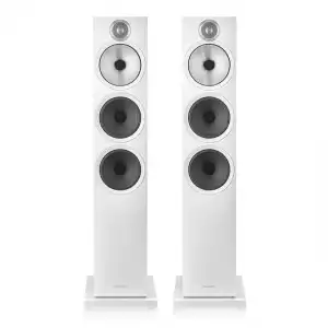 Bowers & Wilkins - Altavoces de suelo Bowers & Wilkins 603 S3 Blanco mate.