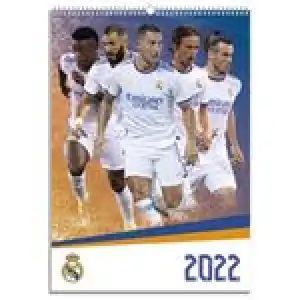 Calendario de pared A3 Erik 2022 Real Madrid