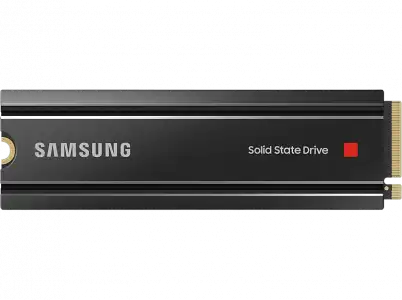 Disco duro SSD 2 TB - Samsung 980 PRO MZ-V8P2T0CW, Interno, Para PS5 y PC, PCIe ® 4.0 NVMe™, 7000 MB/s, Negro