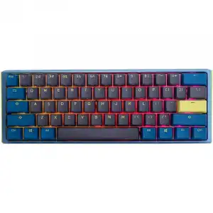 Ducky One 3 Daybreak Mini 60% Hot-Swappable MX-Red RGB PBT Teclado Mecánico
