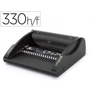 Encuadernadora Electrica Para Canutillo Gbc Combbind C200e Perfora 15 Hojas A4 Encuaderna 330 Hojas