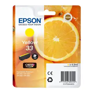 Epson - Cartucho Original Claria 33 Amarillo