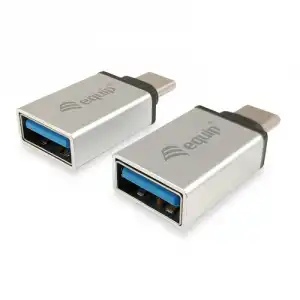 Equip 2 x Adaptador USB a USB-C