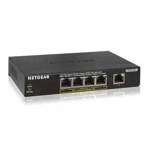 Netgear GS305P Switch No Administrado 5 Puertos Gigabit Ethernet PoE