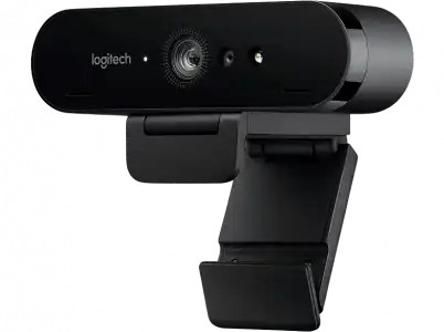 Webcam - Logitech BRIO 4K Stream Edition, 1080p/60fps en HD, 78 grados, Negro