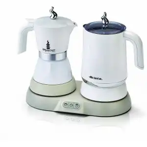 Ariete 1344 Breakfast Station Cafetera Moka Eléctrica 0.25L 480W Blanco