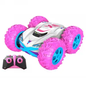 Exost 360 Cross II RC Coche de Acrobacias Teledirigido Rosa