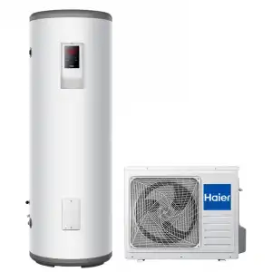 Haier - Aerotermo split Haier con bomba de calor, 200 litros - HP200S1.