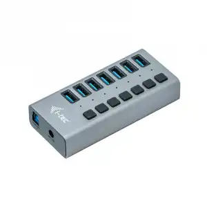 i-Tec USB 3.0 Hub de Carga 7xUSB 3.0 + Adaptador 36W