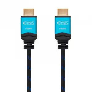 Nanocable Cable HDMI V2.0 4K 60Hz A/M-A/M 0.5m Negro