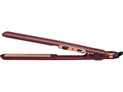 Plancha de pelo - BaByliss Berry Crush 230, Cerámica, 10 niveles temperatura, Hasta 230°C, Rojo