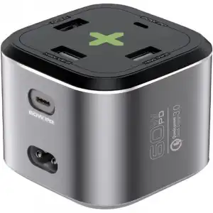 Promate Powercube-PD80 Hub de Carga USB 80W