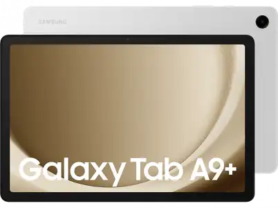 Tablet - Samsung Galaxy Tab A9+ Wifi, 64GB, 4GB RAM, Plata, 11", WQXGA, Qualcomm, Android 13