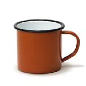 Taza esmaltada Naranja