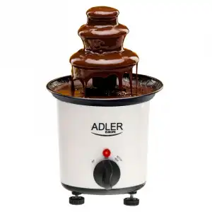 Adler AD 4487 Fuente de Chocolate Eléctrica Cascada 3 Niveles 200ml 30W