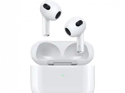 APPLE AirPods (2021 3ª gen), Inalámbricos, Bluetooth®, Estuche de Carga Inalámbrica, Chip H1, Blanco