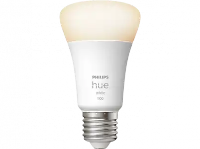 Bombilla Inteligente - Philips Hue A60 E27, Luz Cálida Regulable, 75 W, Compatible con Alexa y Google Home