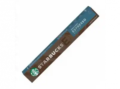 Cápsulas monodosis - Starbucks Espresso Roast, 10 cápsulas, Compatibles con Nespresso