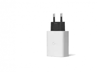 Cargador - Google Pixel 30W USB-C (GA03502-EU), Sin Cable, Compatible con dispositivos carga USB-C, Carga rápida, Clearly White