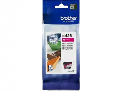 Cartucho de tinta - Brother LC426M, Compatible con MFC-J4540DWXL, Magenta