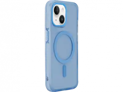 Funda - ISY ISC 2447, Compatible con MagSafe, Para iPhone 15, Azul