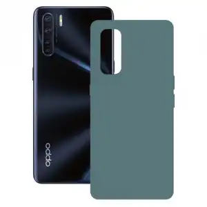 Ksix Funda Flexible para Oppo A91 Verde