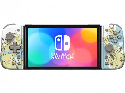 Mando - HORI Split Pad Compact Pikachu y Mimikyu, Nintendo Switch, Azul amarillo