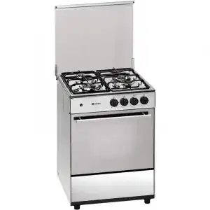 Meireles G 603 X Cocina Gas Independiente 3 Fuegos Acero inoxidable