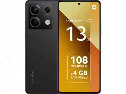 Móvil - Xiaomi Redmi Note 13 5G, Azul, 256 GB, 8 GB RAM, 6.67" AMOLED FHD+, MediaTek Dimensity 6080, 5000 mAh, Android