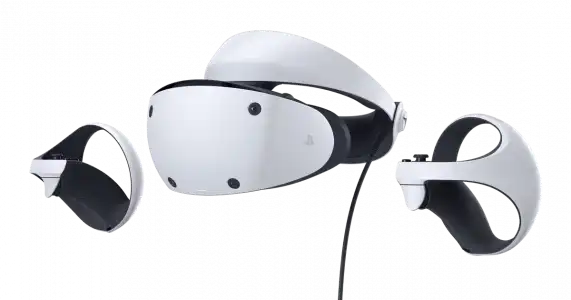 Pack VR - Gafas PlayStation VR2, OLED 4K, Sensor de movimiento, Blanco + Mandos VR2 Sense Auriculares estéreo