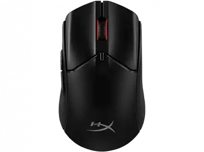 Ratón - HYPERX PULSEFIRE HASTE 2 WIRELESS BLACK, Conectividad dual inalámbrica, Con cable, 26000 DPI, PS4, PS5, XBOX, PC, Negro