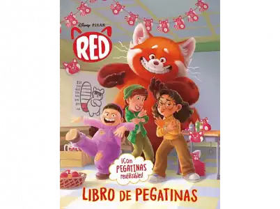 Red: Libro De Pegatinas - Disney