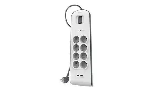 Regleta Belkin BSV804vf2M con protección contra sobretensiones