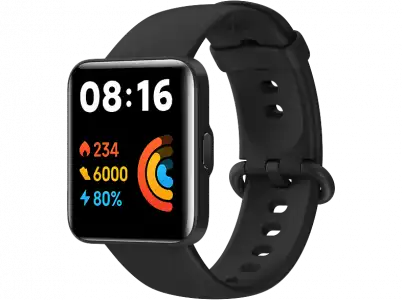 Smartwatch - Xiaomi Redmi Watch Lite 2, 1.55" TFT, Sensor de pulso, Bluetooth, Autonomía 10 días, 21 cm, Negro