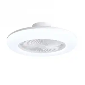 Sulion Ventilador de Techo con Luz LED 32W 55cm Blanco