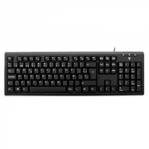 V7 KU200 Teclado USB Negro