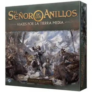Asmodee El Señor de los Anillos: Viajes por la Tierra Media Expansión Viento de Guerra Juego de Mesa