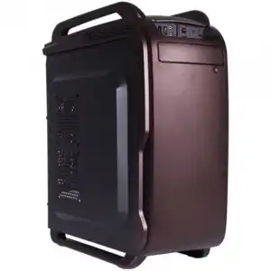 Black Lion IT1523 Midi Tower Negro, Burdeos