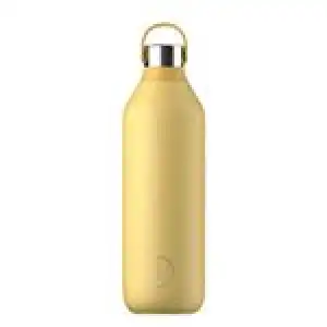 Botella termo Chilly's S2 Amarillo pollen 1000ml