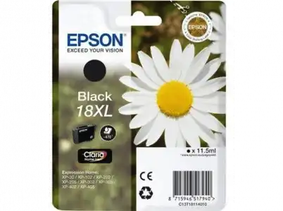 Cartucho de tinta - Epson 18XL, negro