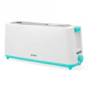 Dcook Gallery Tostador Ranura Larga 800W Blanco/Azul