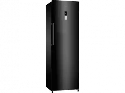 Frigorífico una puerta - Infiniton CL-18BSTL, 375 l, No Frost, Digital Inverter, 40 dB, 185 cm, A++, Negro