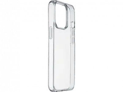 Funda - CellularLine CLEARDUOIPH14PROT, Para Apple iPhone 14 PRO, Trasera, Antibacteriana, Transparente